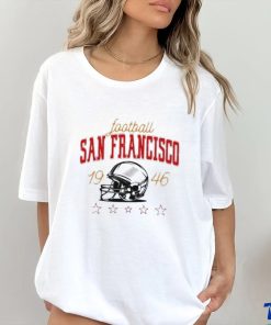 San Francisco football 1946 helmet classic shirt