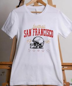 San Francisco football 1946 helmet classic shirt