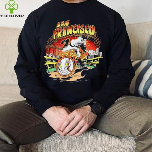 San Francisco skeleton player baseball hoodie, sweater, longsleeve, shirt v-neck, t-shirt