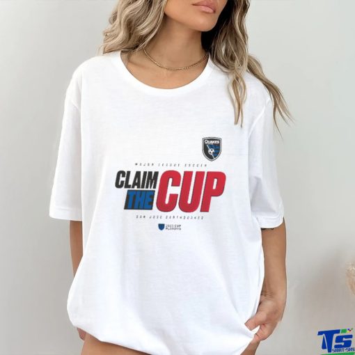 San Jose Earthquakes Fanatics Branded 2023 MLS Cup Playoffs T Shirt