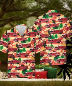 San Jose Fire Department Summer Beach Gift 3D Hawaiian Shirt