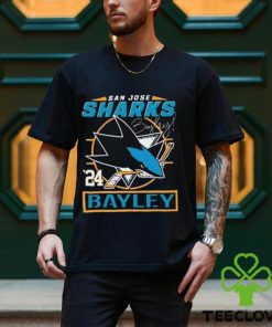 San Jose Sharks 24 Bayley Signature Shirt