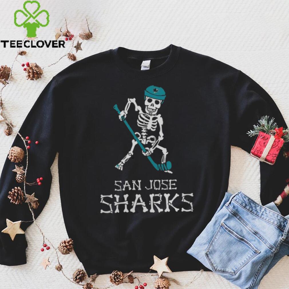 San Jose Sharks Bones Shirt San Jose Sharks Bones Shirt