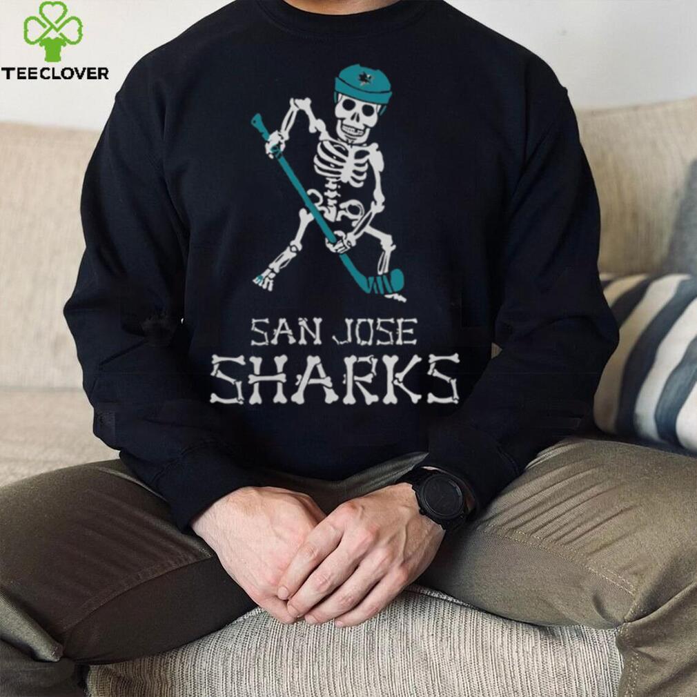 San Jose Sharks Bones Shirt San Jose Sharks Bones Shirt