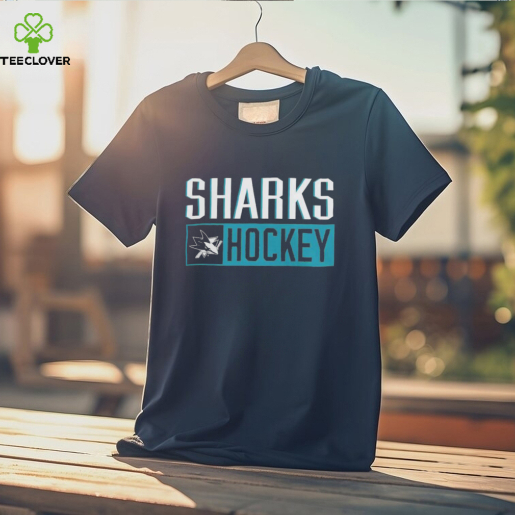 San Jose Sharks Fanatics Branded Close Shave Pullover shirt San Jose Sharks Fanatics Branded Close Shave Pullover shirt