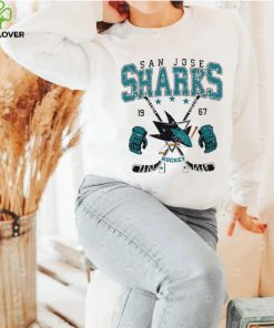 San Jose Sharks NHL 1967 hockey retro logo shirt