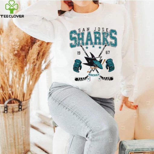 San Jose Sharks NHL 1967 hockey retro logo shirt
