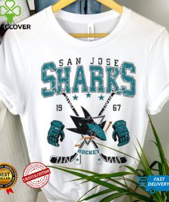 San Jose Sharks NHL 1967 hockey retro logo shirt