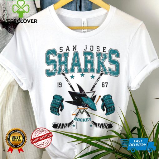 San Jose Sharks NHL 1967 hockey retro logo shirt