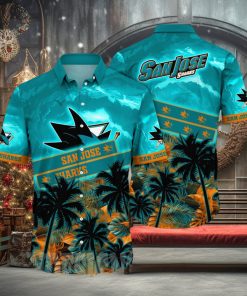 San Jose Sharks NHL Flower Unisex Hawaiian Shirt