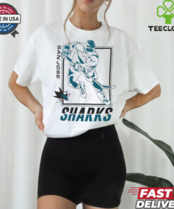 San Jose Sharks Starter Player Grid Hockey Shirt featuring a dynamic design that highlights the team’s key players and their iconic grid layout. Show your support for the Sharks with this stylish, fan-favorite hockey apparel.