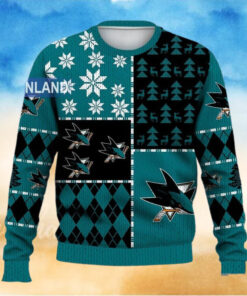 San Jose Sharks Ugly Sweater Christmas