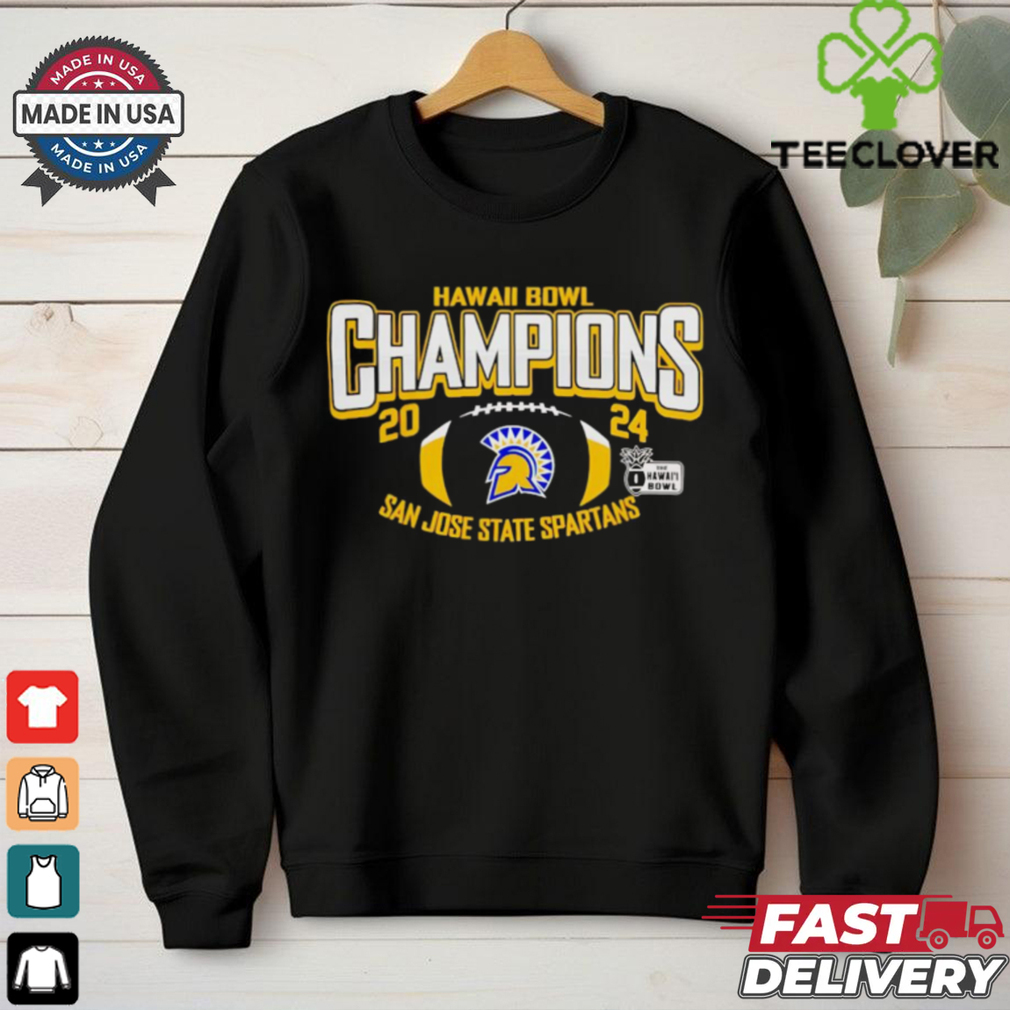 San Jose State Spartans 2024 Hawaii Bowl Champions game shirt San Jose State Spartans 2024 Hawaii Bowl Champions game shirt