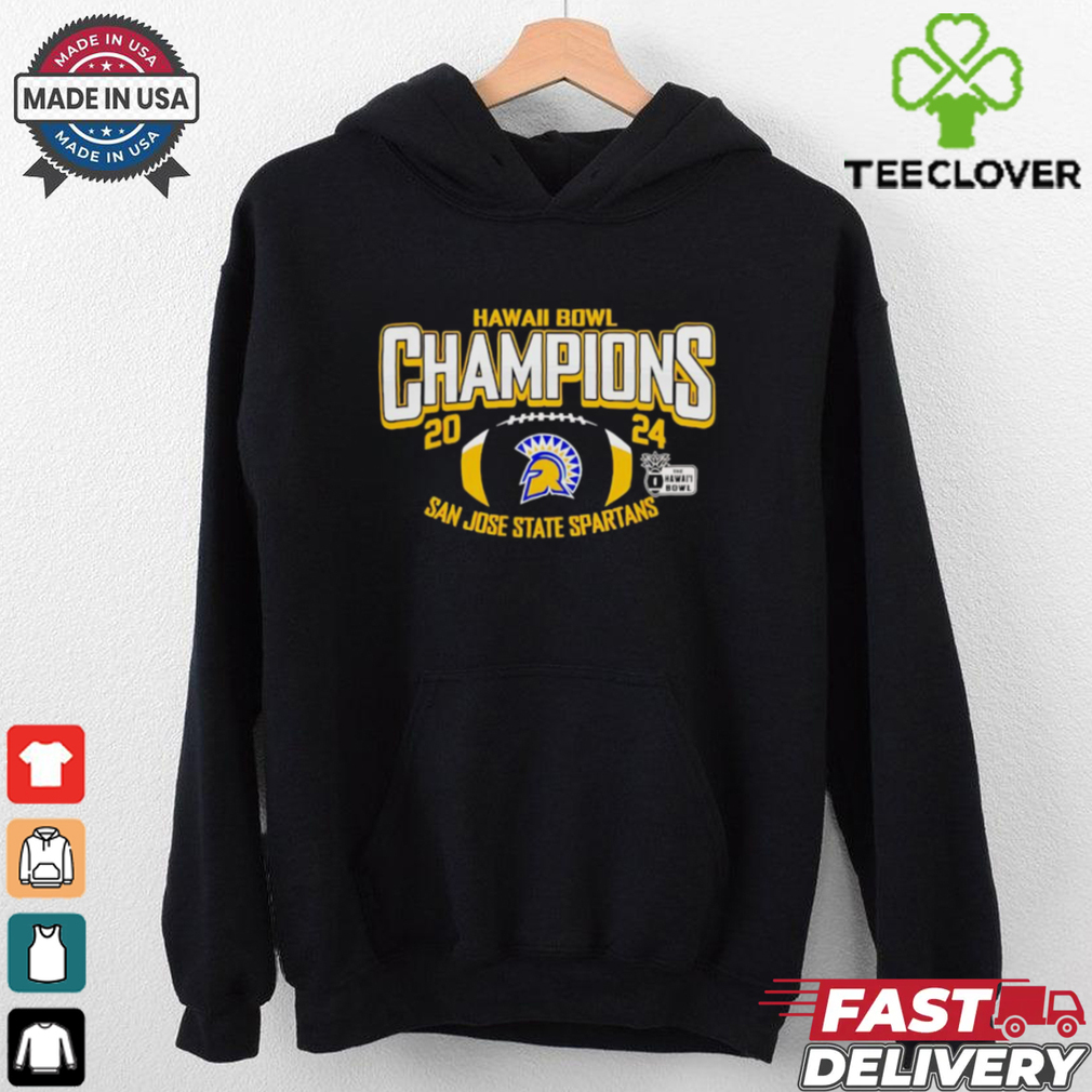 San Jose State Spartans 2024 Hawaii Bowl Champions game shirt San Jose State Spartans 2024 Hawaii Bowl Champions game shirt