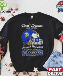 San José State Spartans x Snoopy Real Women Love Football Smart Women Hetmet 2024 Shirt 1 San José State Spartans x Snoopy Real Women Love Football Smart Women Hetmet 2024 Shirt