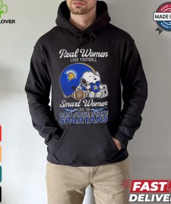 San José State Spartans x Snoopy Real Women Love Football Smart Women Hetmet 2024 Shirt 3 San José State Spartans x Snoopy Real Women Love Football Smart Women Hetmet 2024 Shirt
