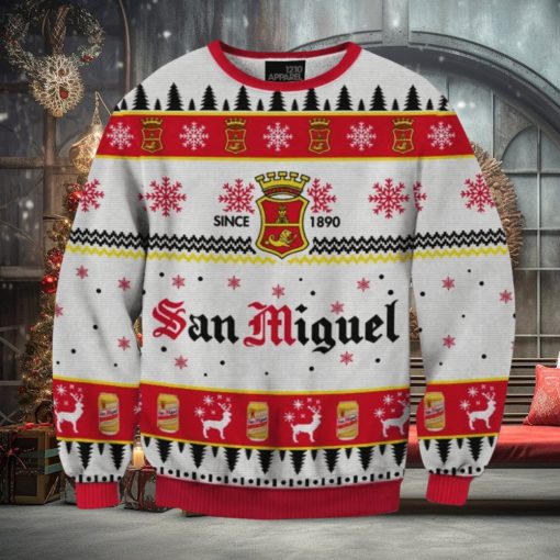 San Miguel 3D Printed Christmas Sweater