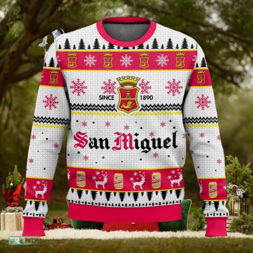 San Miguel All Over Printed Ugly Christmas Sweater Trending Christmas Gift Ideas