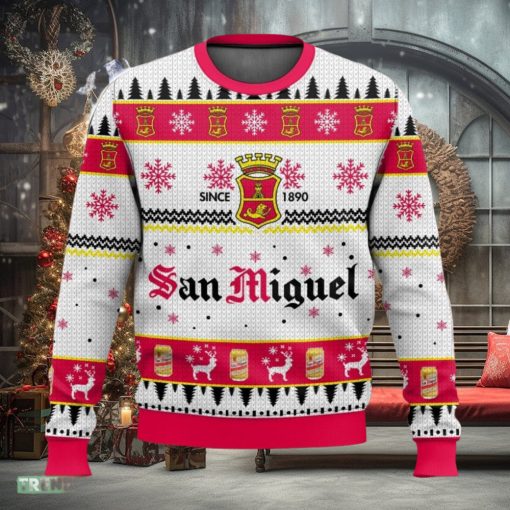 San Miguel All Over Printed Ugly Christmas Sweater Trending Christmas Gift Ideas