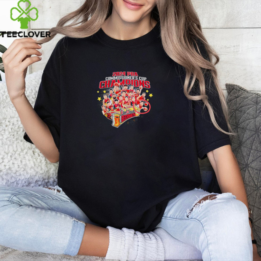 San Miguel Beermen 2024 PBA Commissioner’s Cup Champions shirt San Miguel Beermen 2024 PBA Commissioner’s Cup Champions shirt