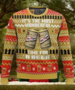 San Miguel UK beer Ugly Christmas Sweater – Fun Holiday Beer Lover Sweater