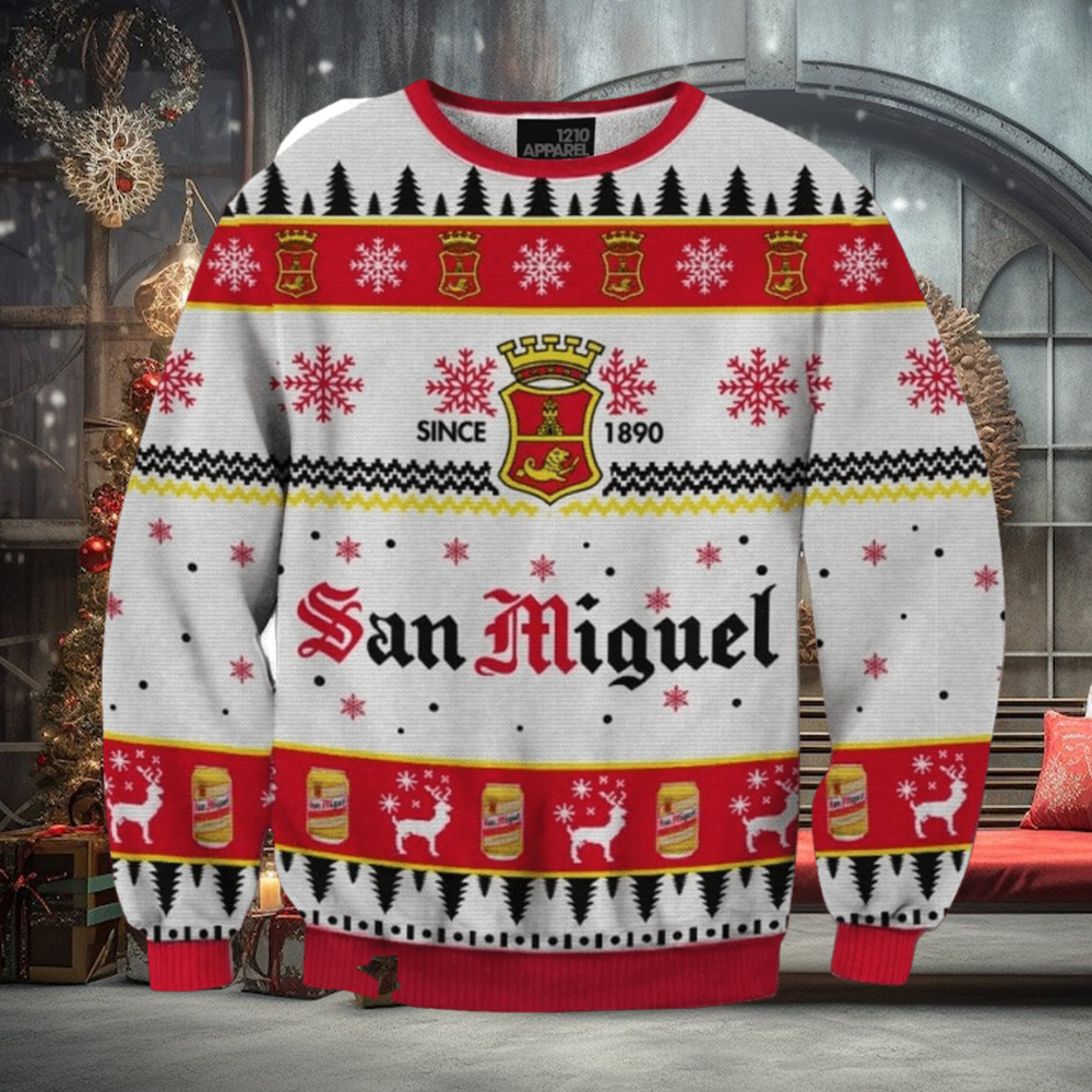 San Miguel Ugly Christmas Sweater, Gift for Christmas Holiday San Miguel Ugly Christmas Sweater, Gift for Christmas Holiday