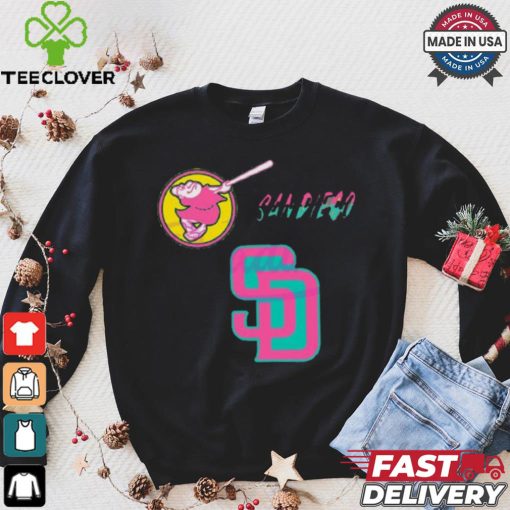 San diego padres sd city connect logo shirt