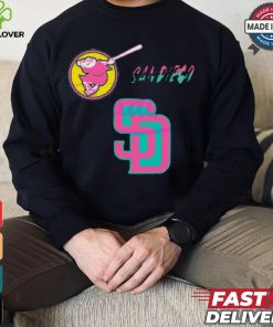 San diego padres sd city connect logo shirt