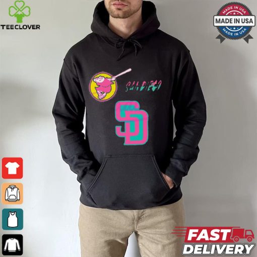 San diego padres sd city connect logo shirt