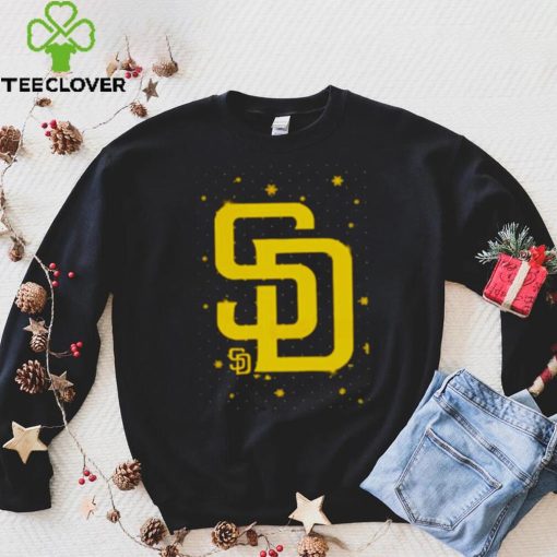 San diego padres sparkle logo Christmas hoodie, sweater, longsleeve, shirt v-neck, t-shirt