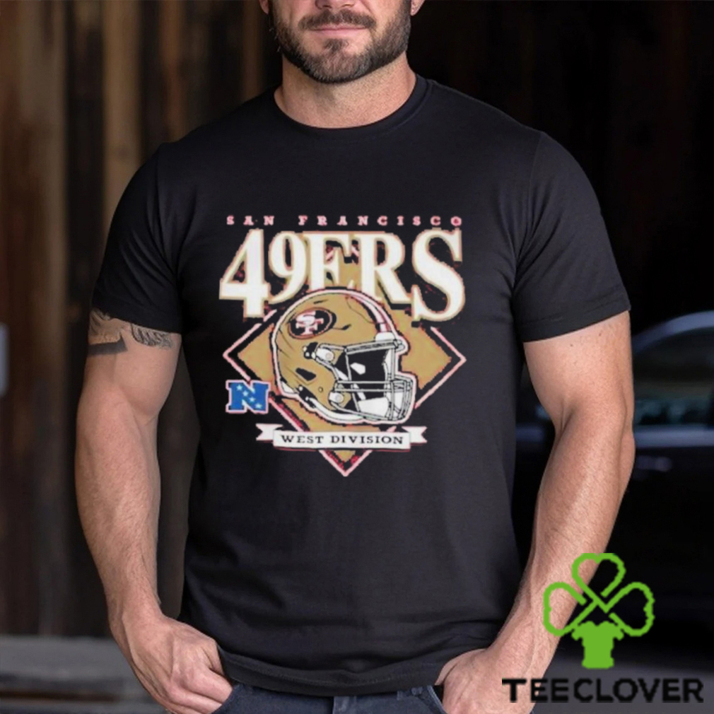 San francisco 49ers new era red bold helmet shirt San francisco 49ers new era red bold helmet shirt