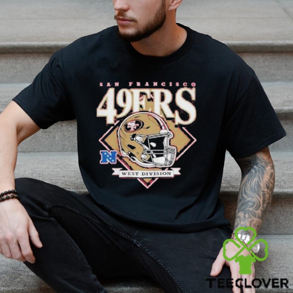 San francisco 49ers new era red bold helmet shirt San francisco 49ers new era red bold helmet shirt
