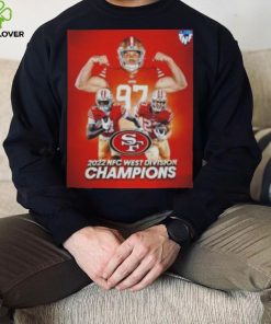 San francisco 49ers winner 2022 nfc west champions shirt