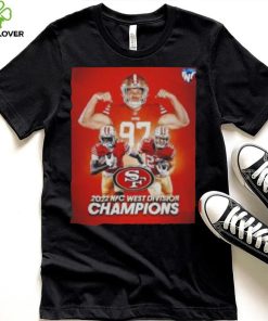 San francisco 49ers winner 2022 nfc west champions shirt