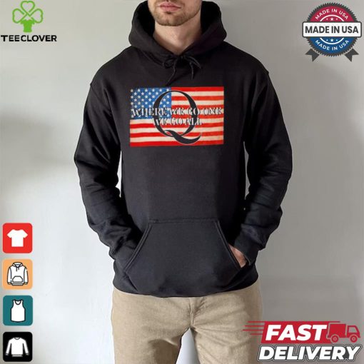 Sandi Bachom Q Where We Go One We Go All Usa Flag T hoodie, sweater, longsleeve, shirt v-neck, t-shirt