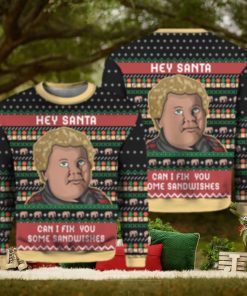 Sandwiches For Santa Bad Santa Sandwiches Christmas Sweater