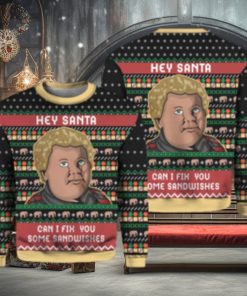 Sandwiches For Santa Bad Santa Sandwiches Christmas Sweater