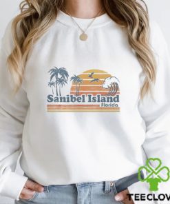 Sanibel Island Beach Florida Vintage Spring Break 70S Retro Men's T shirt