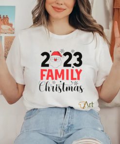 Santa 2023 family Christmas shirt