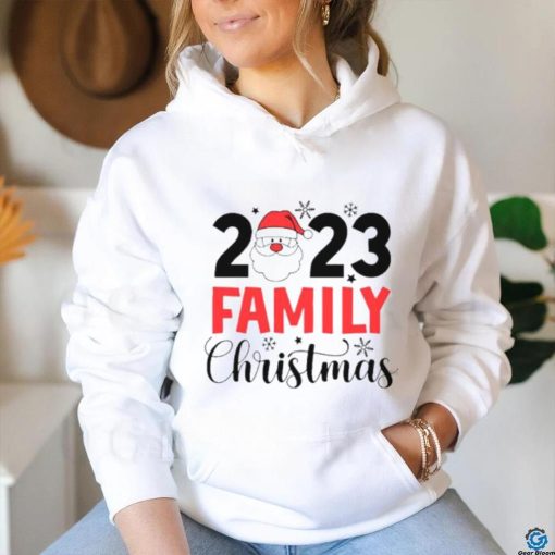 Santa 2023 family Christmas shirt