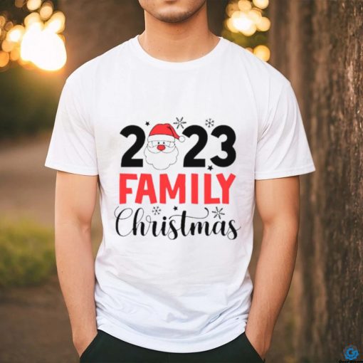 Santa 2023 family Christmas shirt