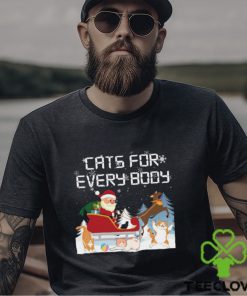 Santa All Christmas Cats Cats Funny Men Kids Family T hoodie, sweater, longsleeve, shirt v-neck, t-shirt