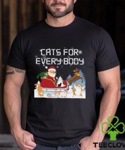 Santa All Christmas Cats Cats Funny Men Kids Family T hoodie, sweater, longsleeve, shirt v-neck, t-shirt