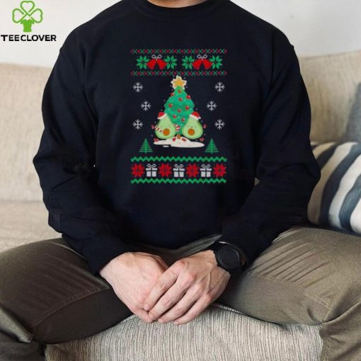 Santa Avocado Tree Christmas 2022 hoodie, sweater, longsleeve, shirt v-neck, t-shirt