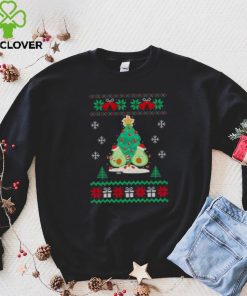 Santa Avocado Tree Christmas 2022 hoodie, sweater, longsleeve, shirt v-neck, t-shirt