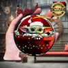 Unbreakable personalized Christmas ornaments for children. Baby’s first Christmas ornament. Girl fairy holiday decorations   ORN PERS 58D