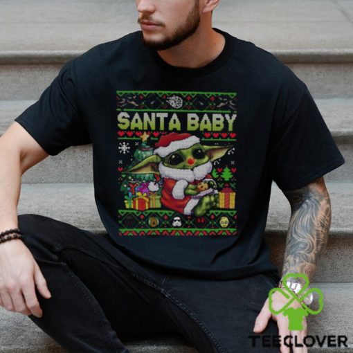 Santa Baby Yoda Christmas T Shirt