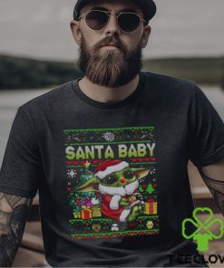 Santa Baby Yoda Christmas T Shirt