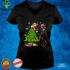 Santa Baby Yoda and santa Mandalorian may the force be with You Christmas hoodie, sweater, longsleeve, shirt v-neck, t-shirt