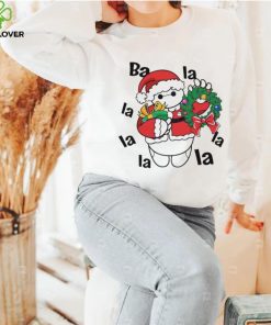 Santa Baymax La La La Christmas Wreath Shirt